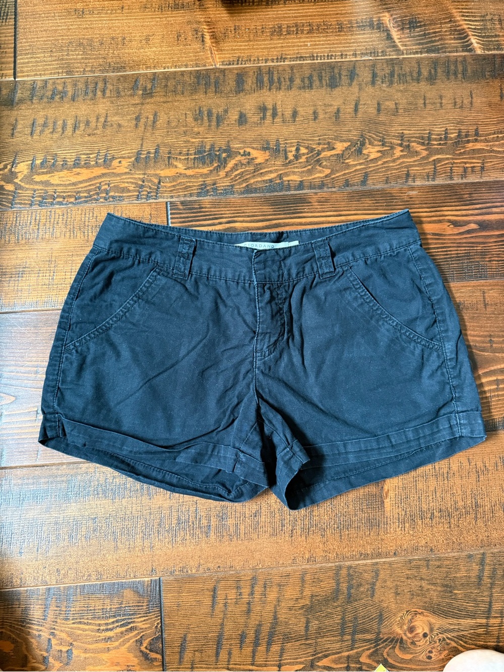 Low Rise Navy Women's Bermuda Shorts
